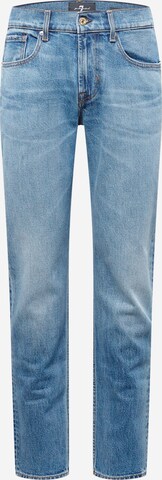 7 for all mankind Slimfit Jeans in Blauw: voorkant