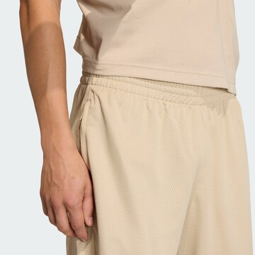 Loosefit Pantalon 'Trefoil Essentials' ADIDAS ORIGINALS en beige