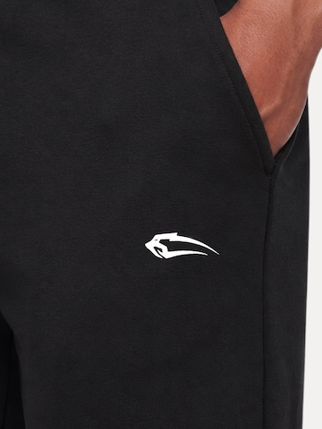 Regular Pantalon ' Tammo ' Smilodox en noir