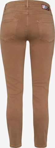 Skinny Jeans 'Ana S' di BRAX in marrone: dietro