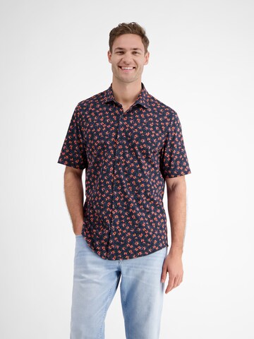 LERROS Slim fit Overhemd in Blauw: voorkant