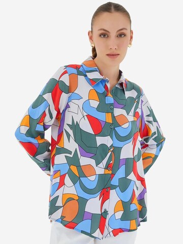 Bigdart Bluse in Grün