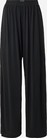 juoda Kamila Šikl Plačios klešnės Kelnės: priekis