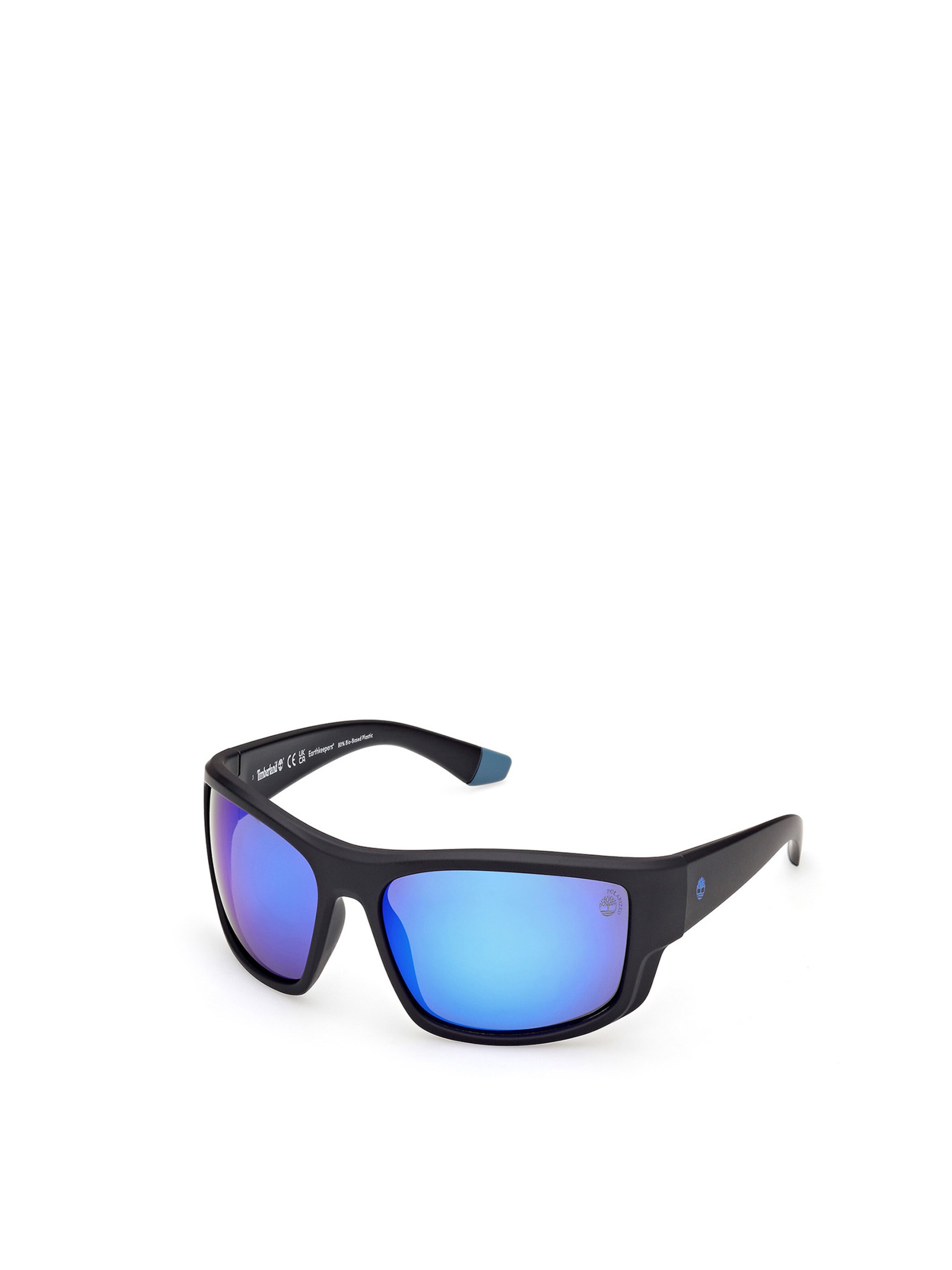 TIMBERLAND Sonnenbrille in Schwarz: Vorderseite