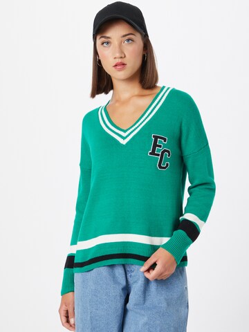 ONLY Sweater 'Kayla' in Green: front