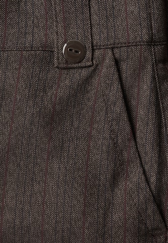 CECIL Loose fit Pleated Pants 'Amalia' in Brown