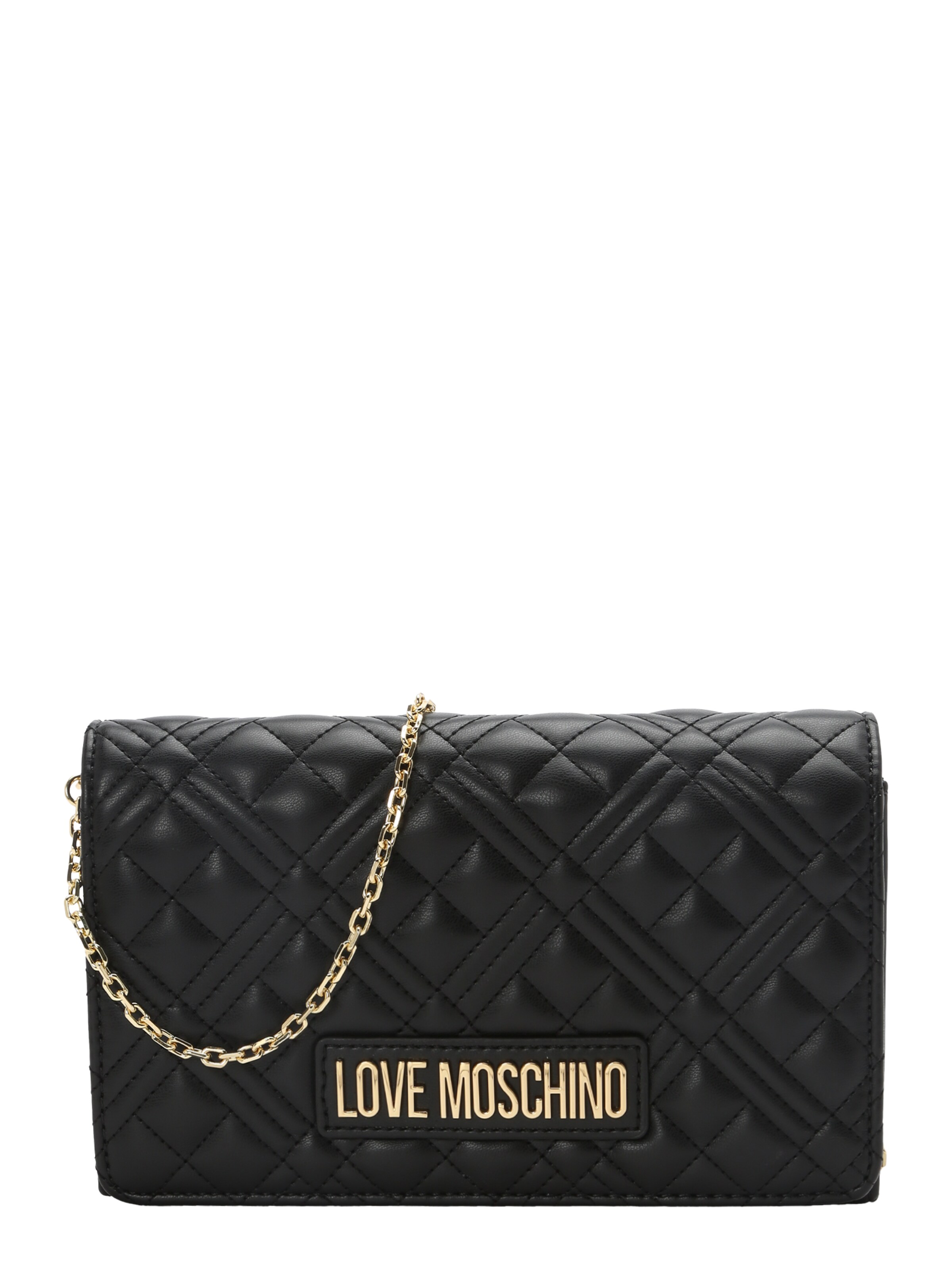 Sac à bandoulière Love Moschino en noir : devant