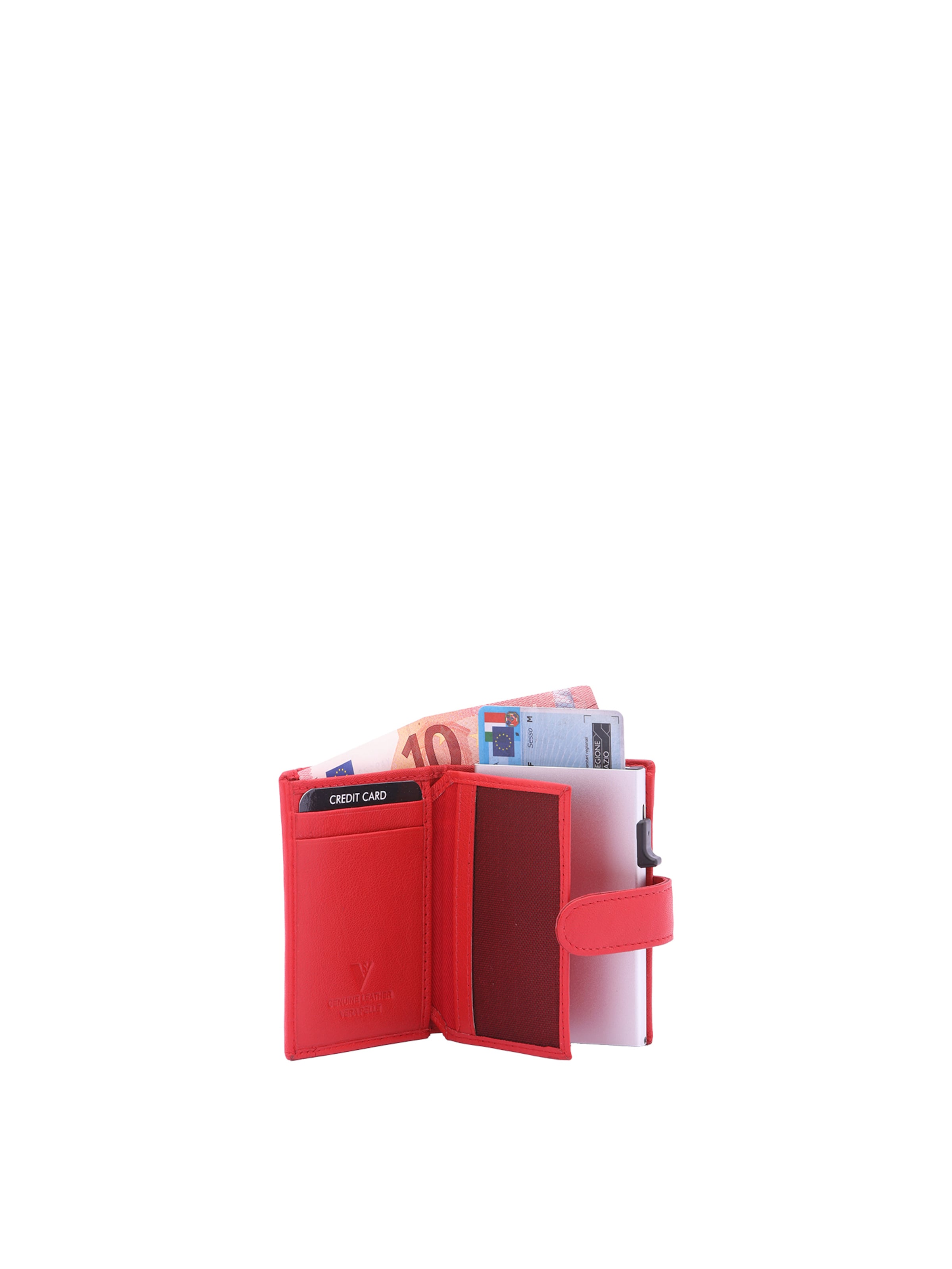 Sergio Valentini Wallet in Red
