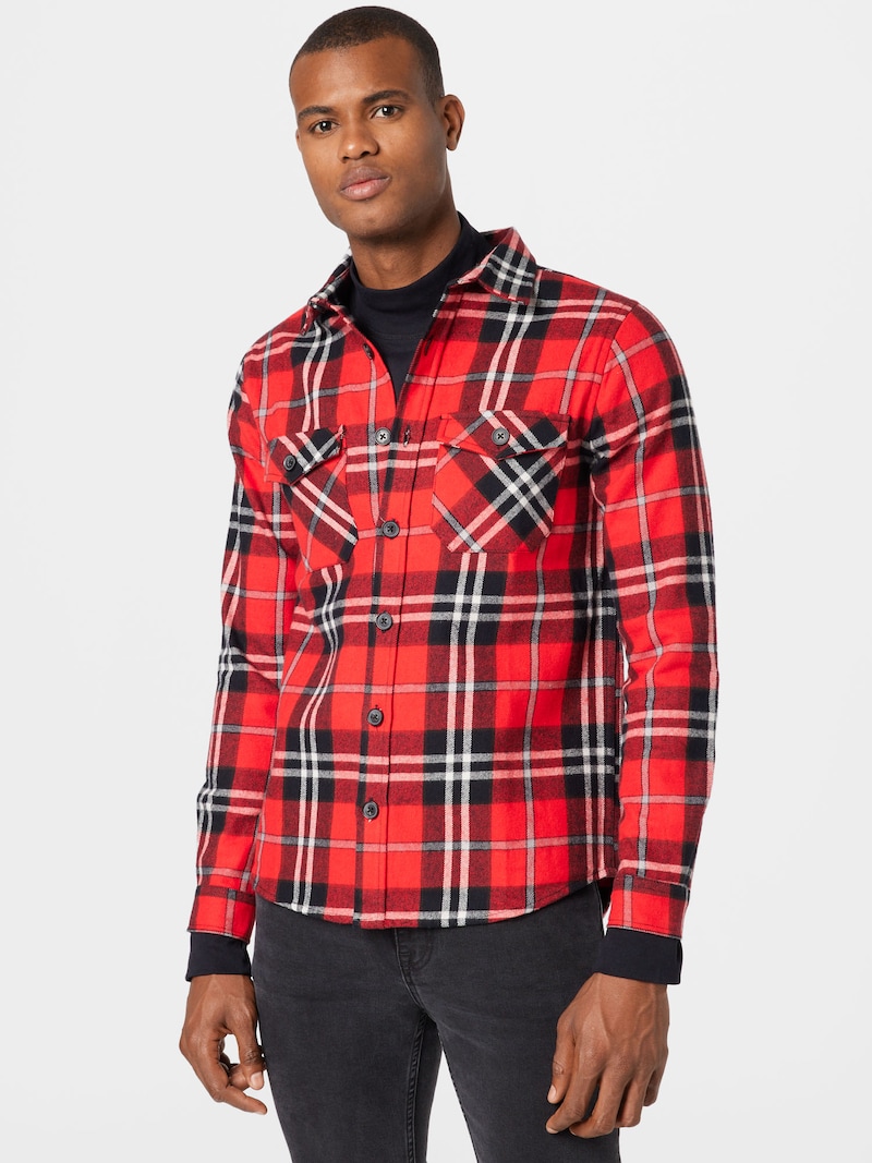 Men Clothing Denim Project Checked shirts Red