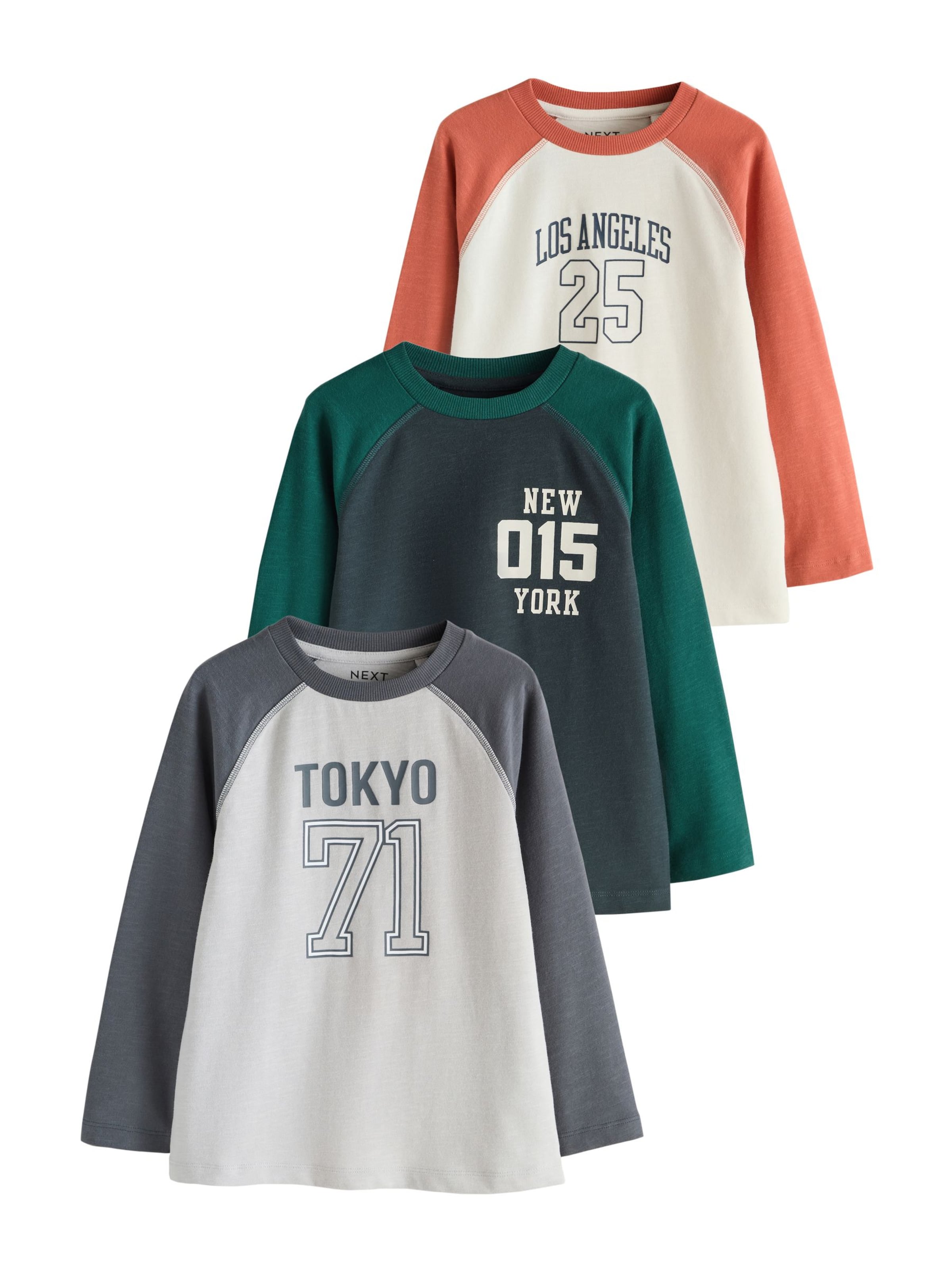 Next - Camiseta en gris: frente