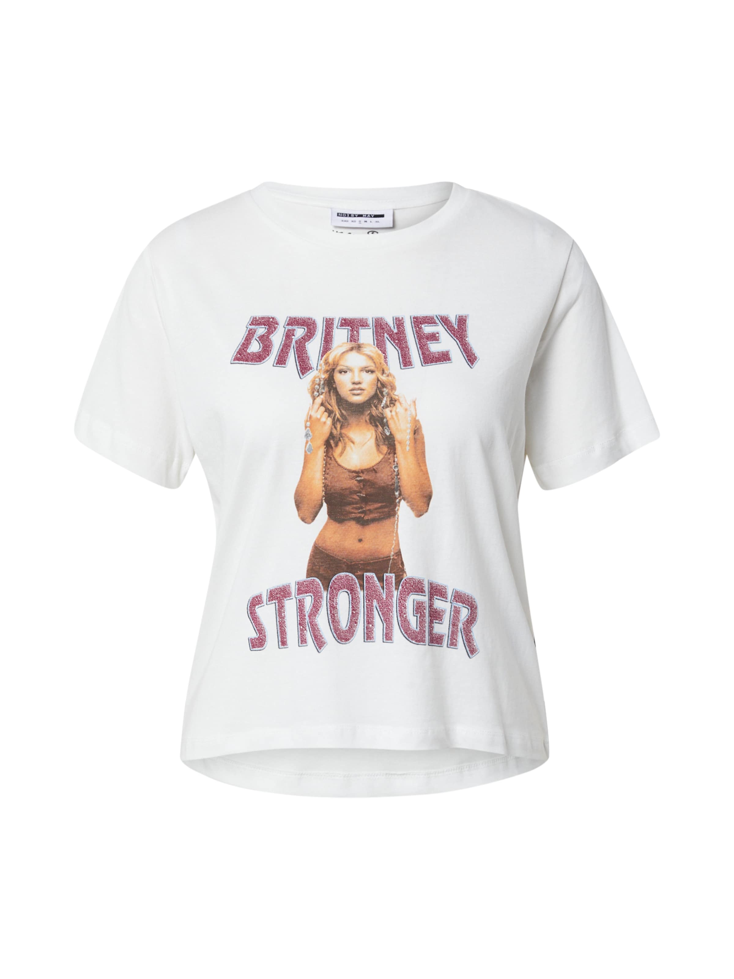 Noisy may Tričko 'Alice' – bílá: přední strana