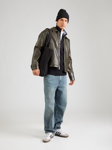 Superdry Pulóver - fekete