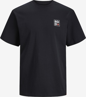 R.D.D. ROYAL DENIM DIVISION Shirt 'Aaron' in Zwart: voorkant