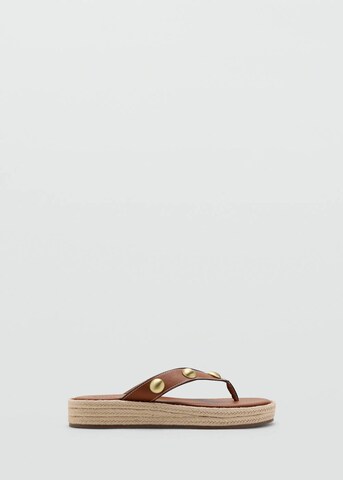 MANGO TEEN Sandals 'Yarac' in Brown