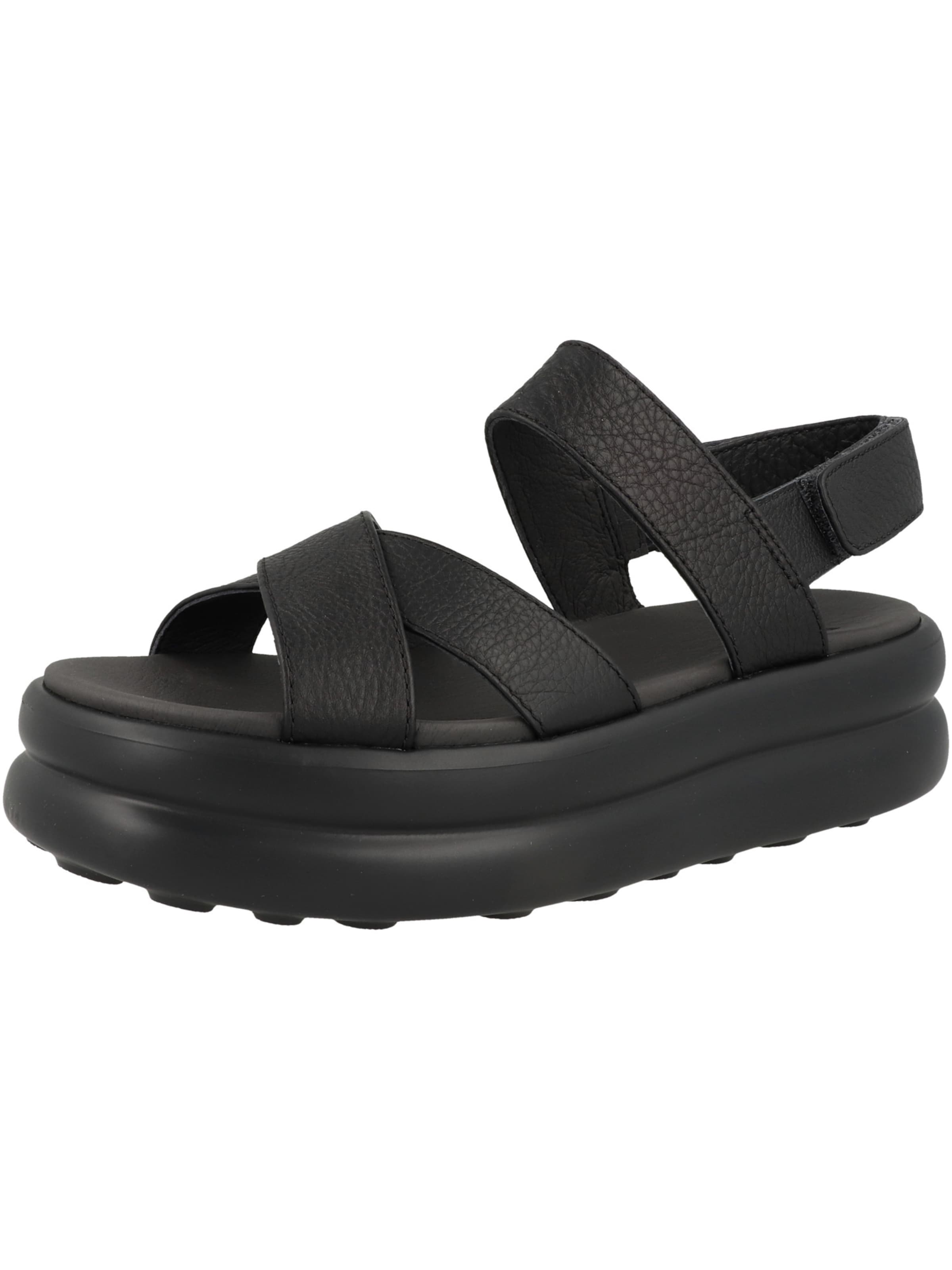 CAMPER Sandals 'Pelotas Flota Up' in Black: front