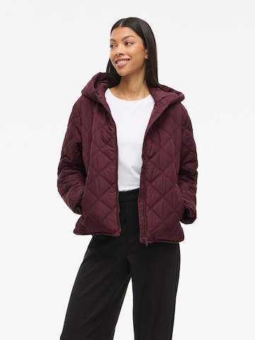 Veste mi-saison VILA en rouge : devant