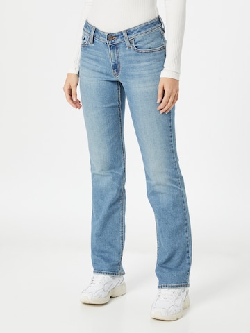 LEVI'S ® Bootcut Jeans 'Superlow Boot' i blå: framsida