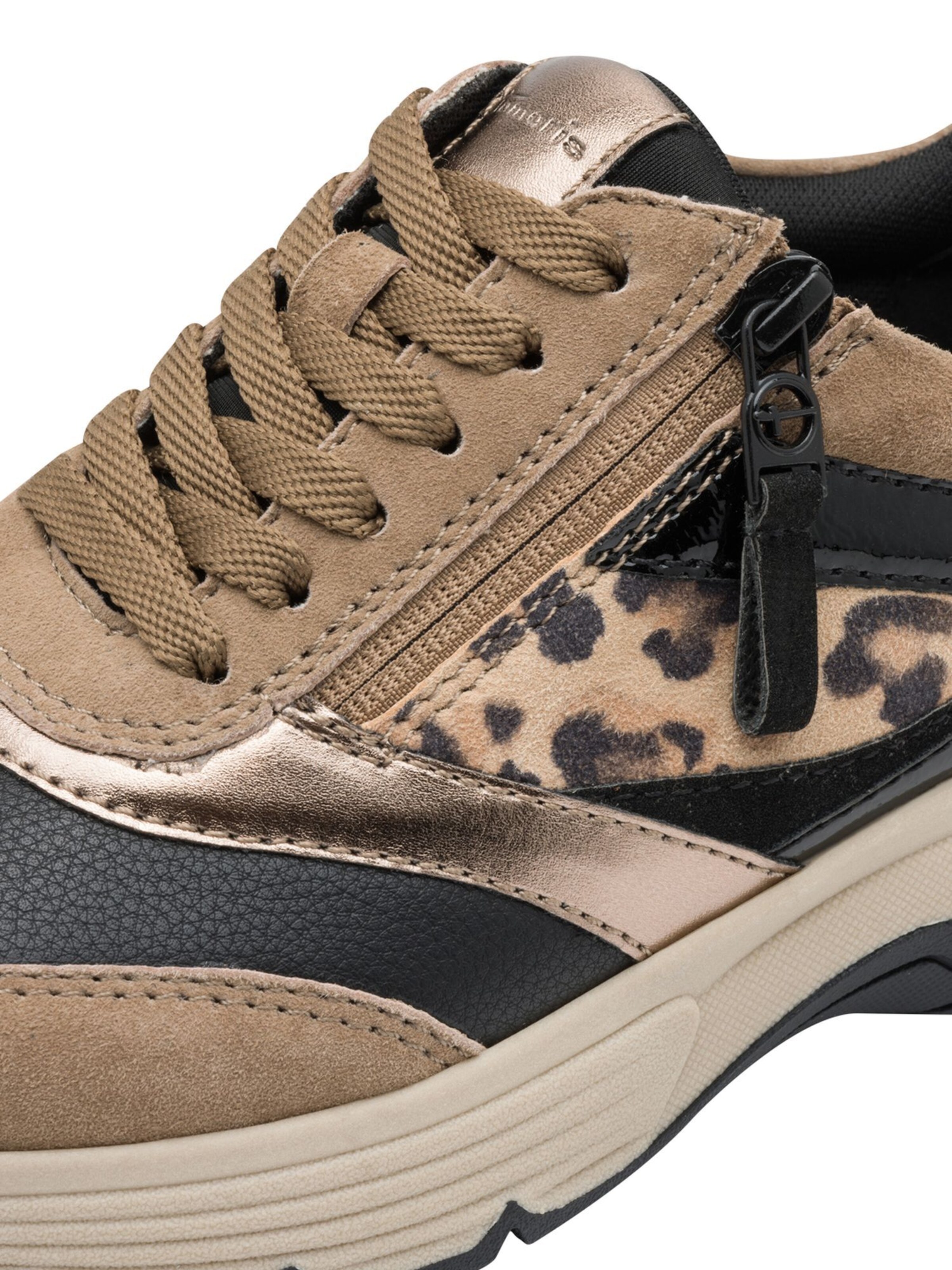 Sneaker bassa di Tamaris in marrone
