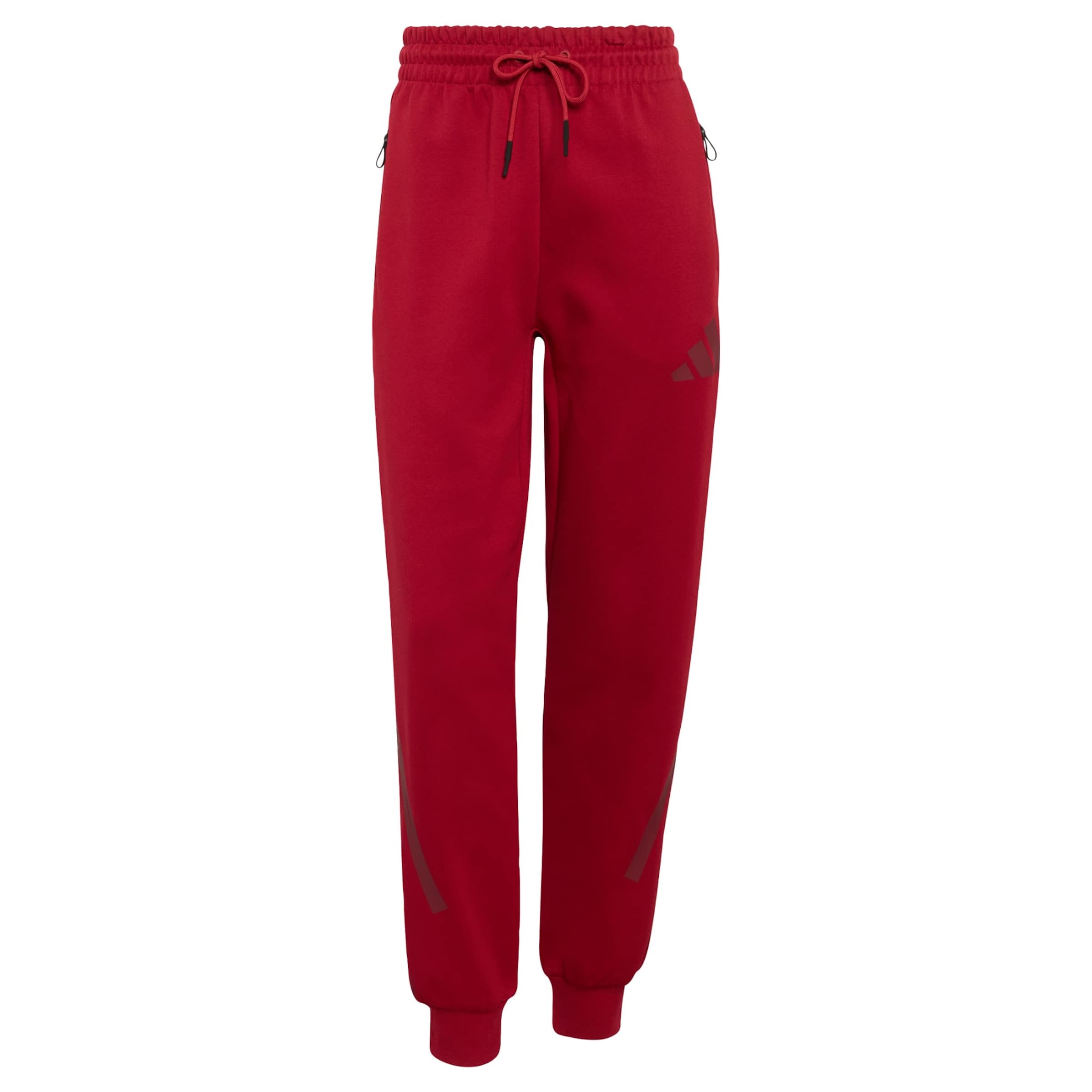 ADIDAS SPORTSWEAR - Tapered Pantalón deportivo 'Z.N.E' en rojo: frente
