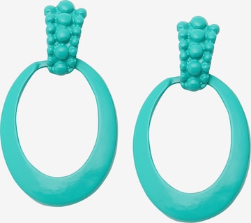 Boucles d'oreilles 'Rupal' SOHI en vert : devant