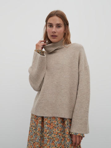 EDITED - Pullover 'Winnie' em castanho: frente