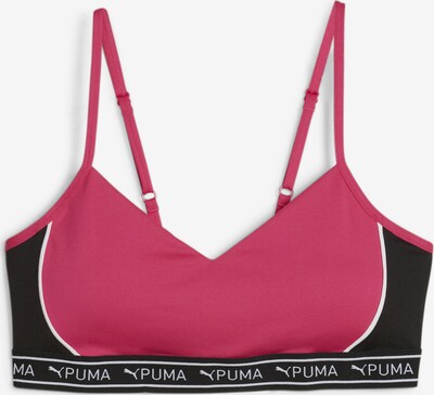 PUMA Soutien-gorge de sport en rose / noir / blanc, Vue avec produit