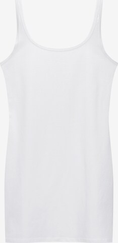 Pull&Bear Dress in White: front