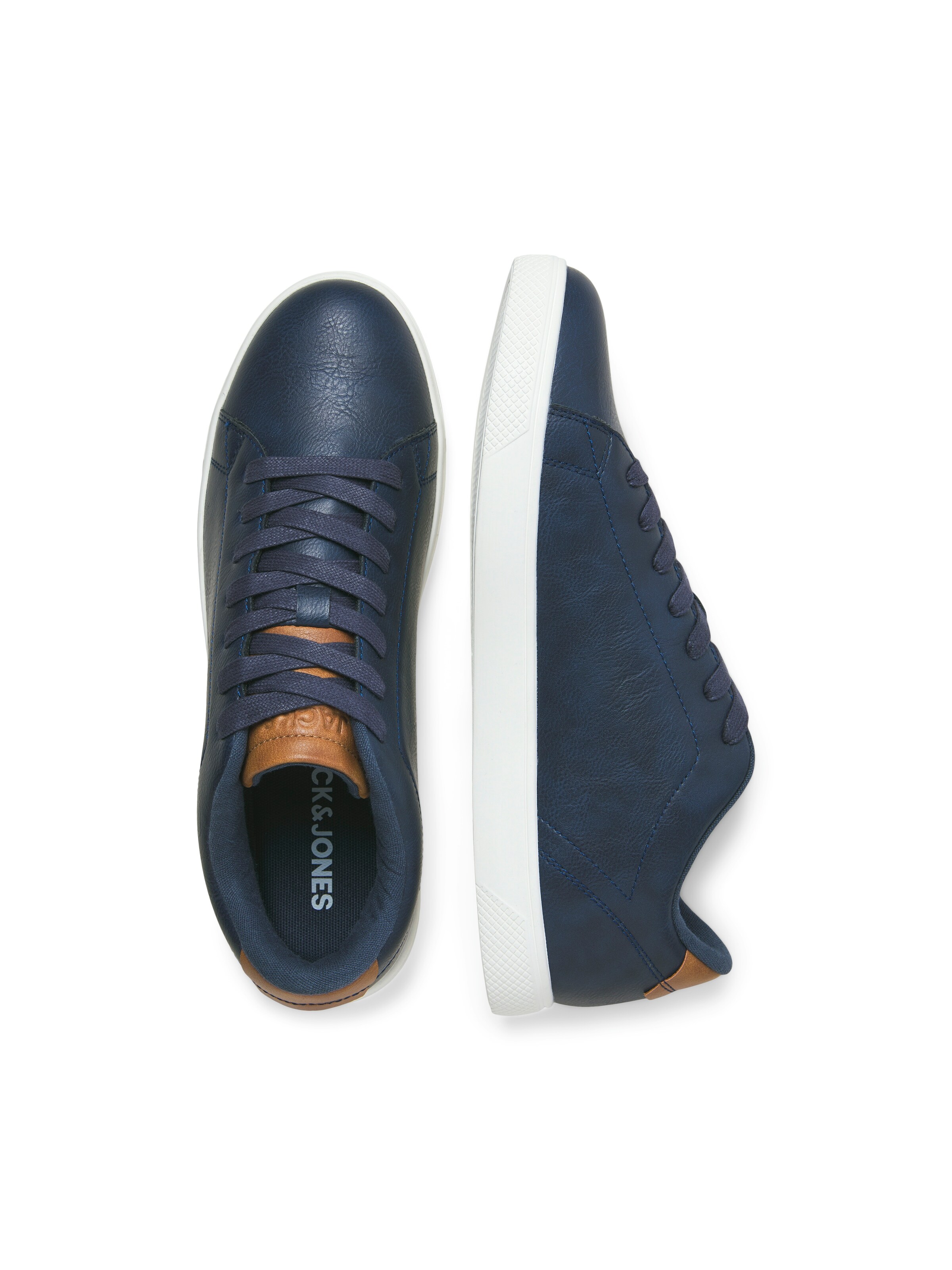 zils JACK & JONES Zemie brīvā laika apavi 'JFWBOSS'
