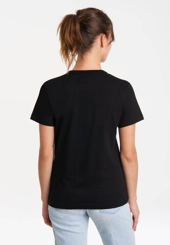 LOGOSHIRT Shirt 'Fantastic Beasts And Where To Find Them' in Zwart
