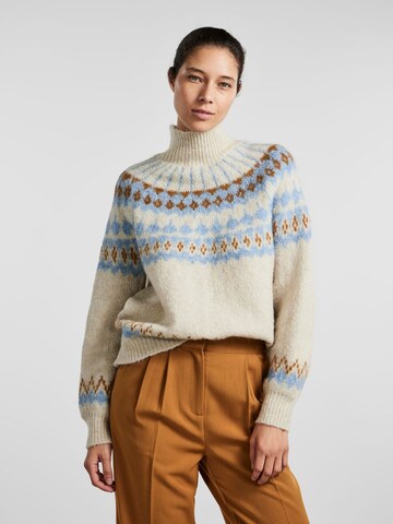Y.A.S Sweater 'Ista' in Beige: front