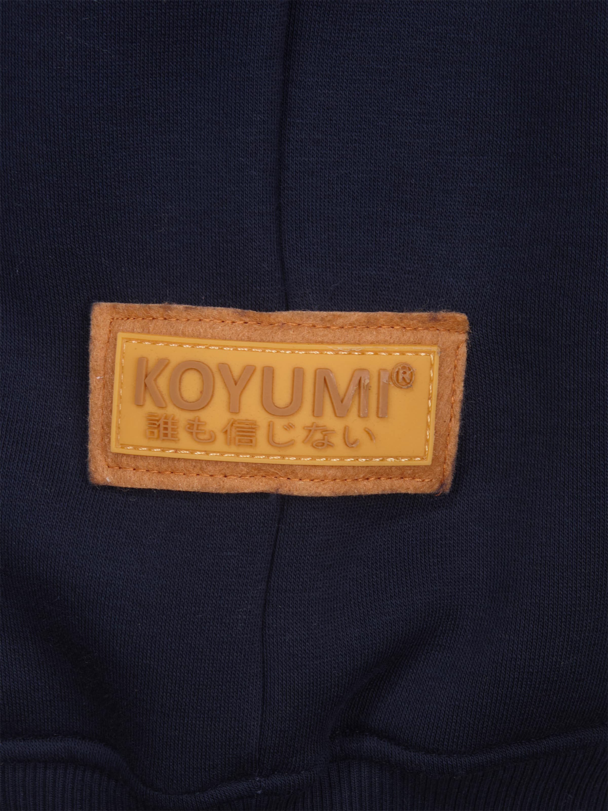 Koyumi Sweatshirt 'Break Your Neck' in Blue