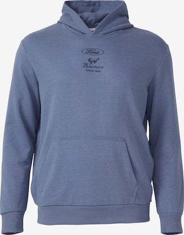 s.Oliver Men Big Sizes Sweatshirt in Blau: Vorderseite