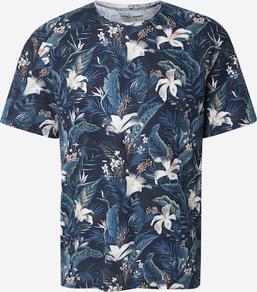T-Shirt 'JJEBryan' JACK & JONES en bleu : devant