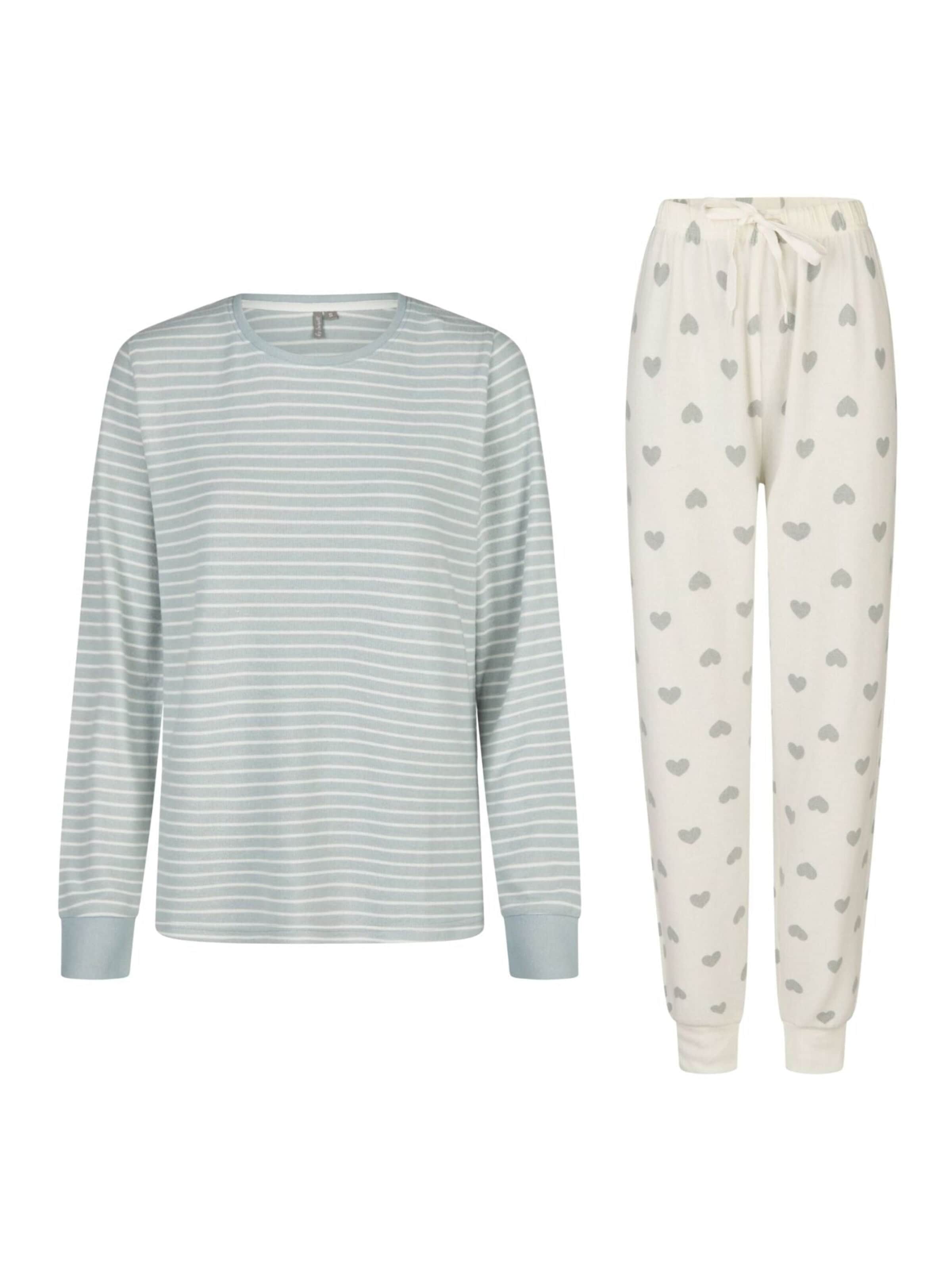 By Louise Pajama in Blue: front
