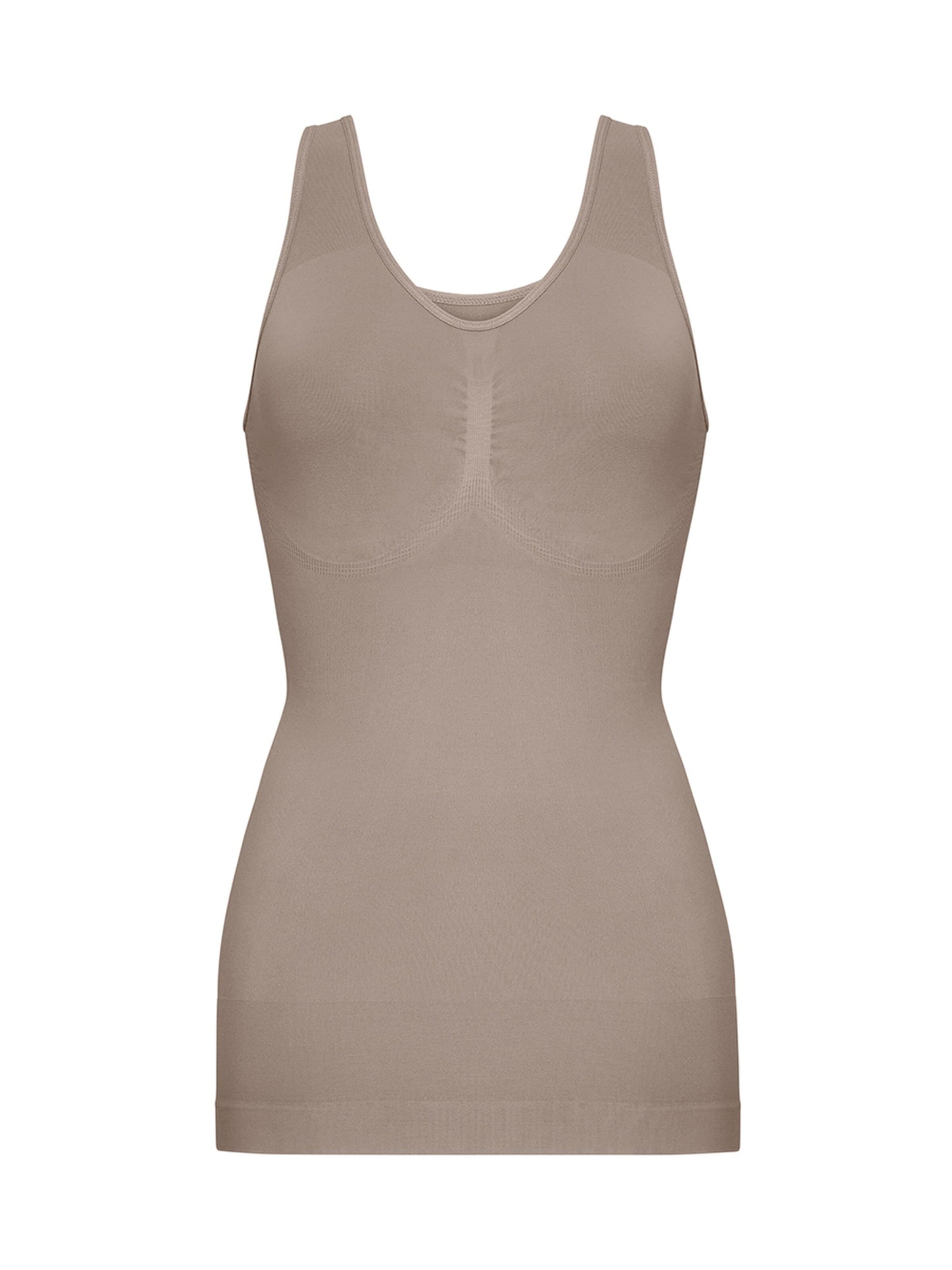 cfab (formerly creamy fabrics) Shapingtop 'Figurformendes Shapewear Tanktop'‌‌ in Grau: Vorderseite