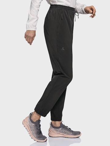 Schöffel Tapered Outdoorbroek ' Pants Vienna L ' in Zwart