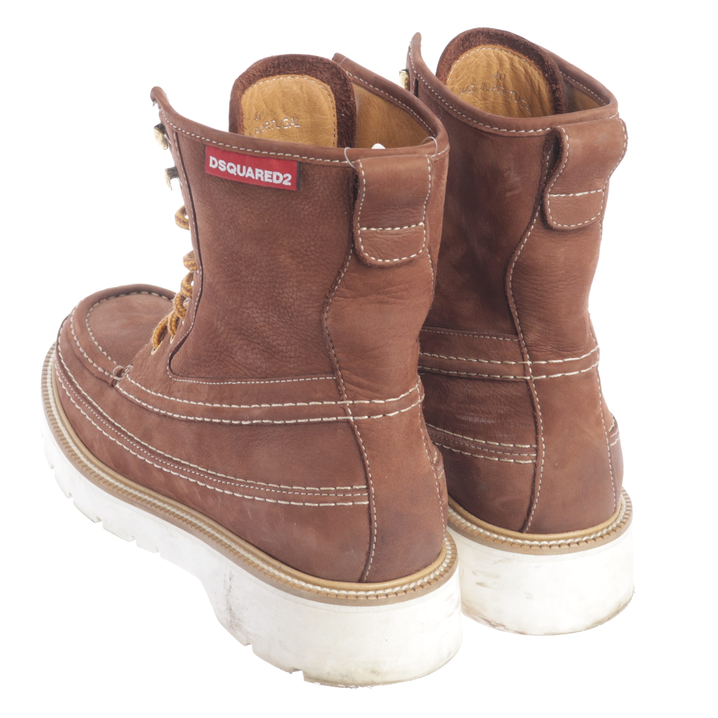 DSQUARED2 Anke & Mid-Calf Boots in 40 in Brown