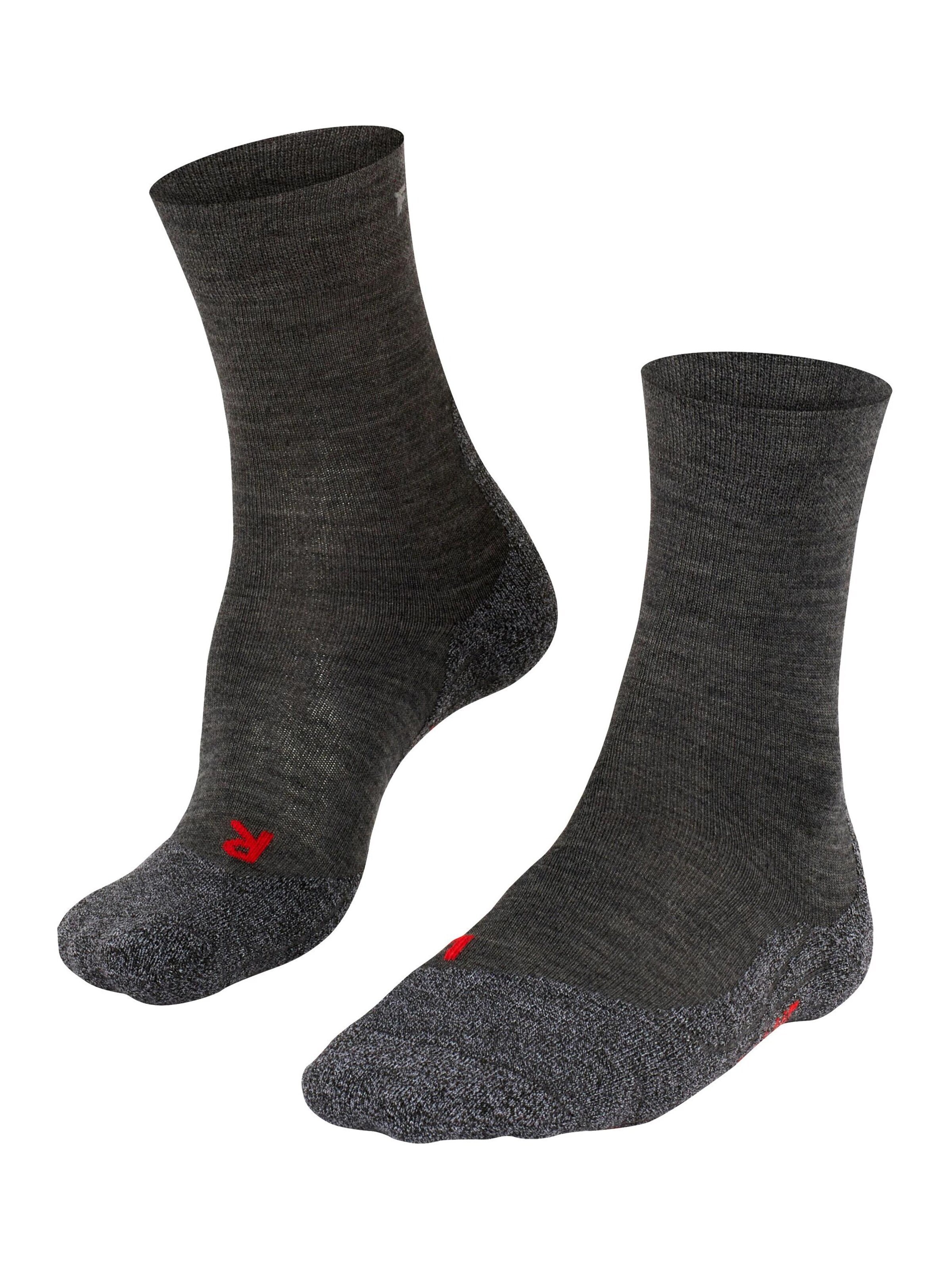 FALKE Sportsocken 'TK2 Explore Sensitive'‌‌‌‌‌‌ in Grau: Vorderseite