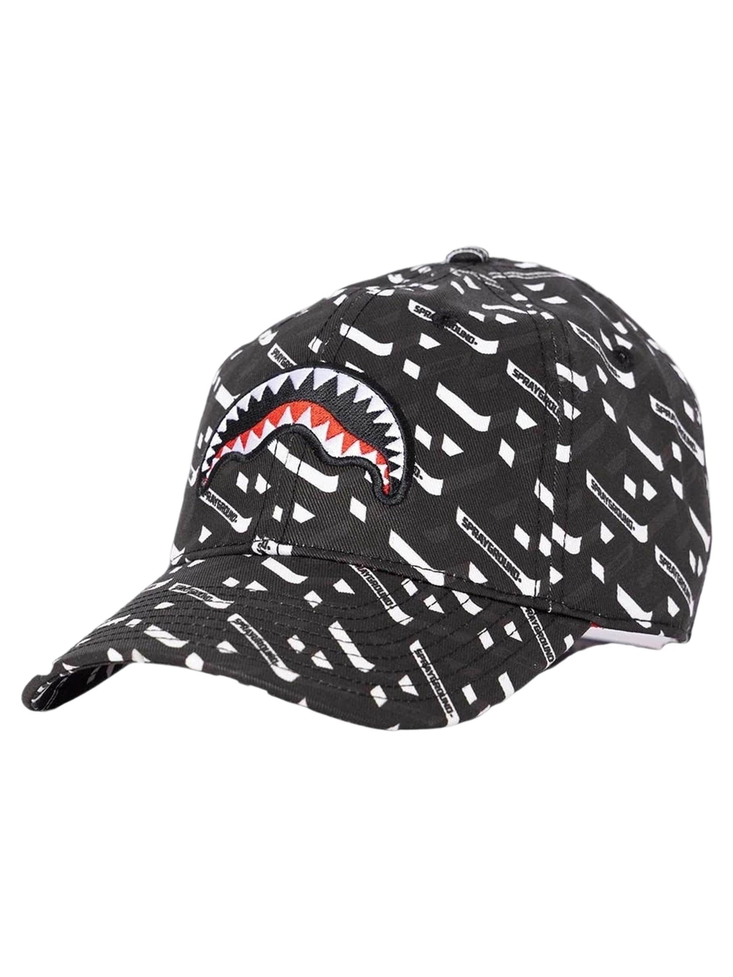 Sprayground Cap 'Gorra sprayground negra 3dgs sip cap'‌‌‌ in Schwarz: Vorderseite