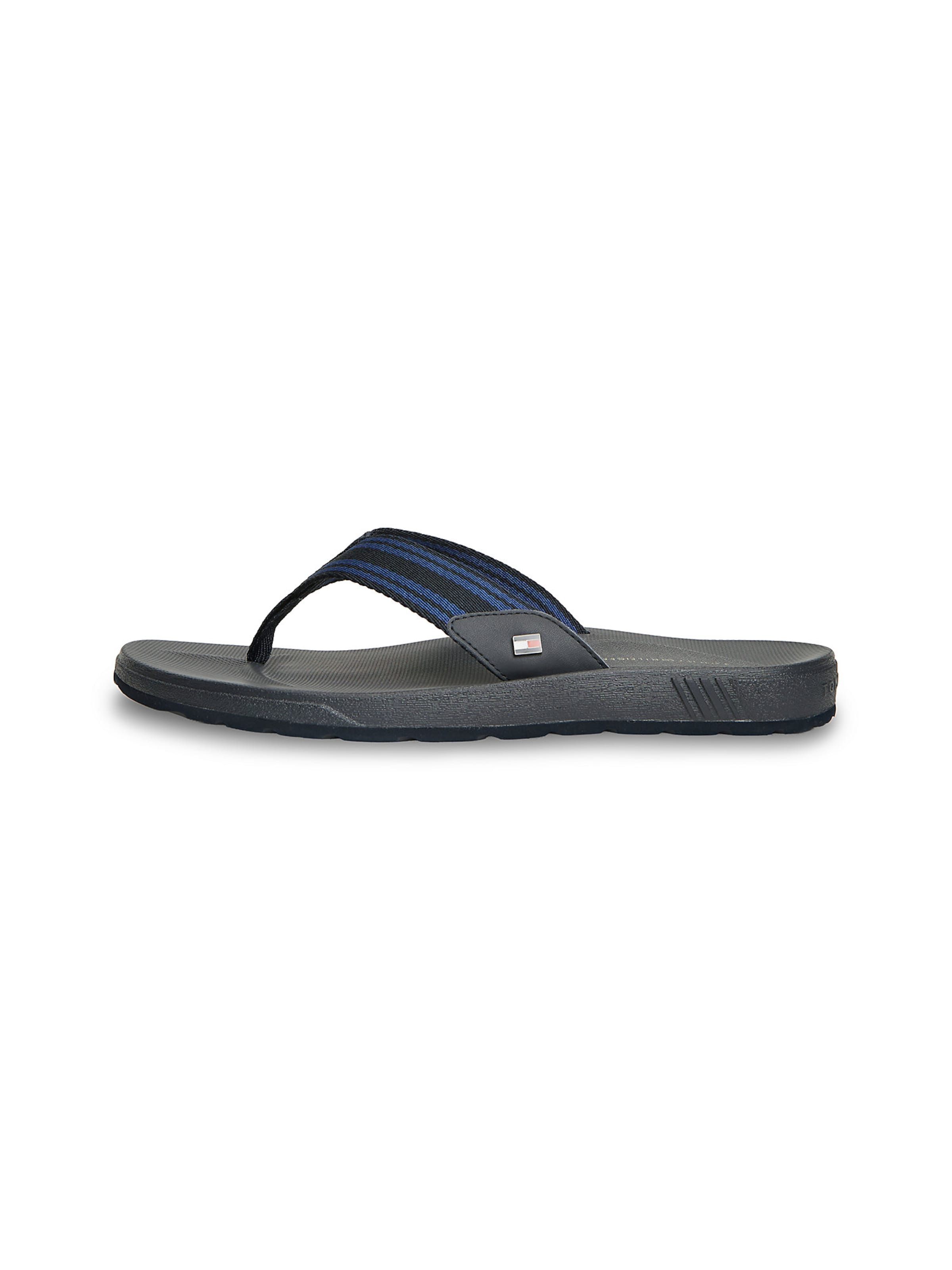 TOMMY HILFIGER T-bar sandals in Blue: front