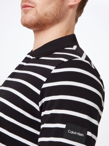 Calvin Klein Poloshirt in Schwarz