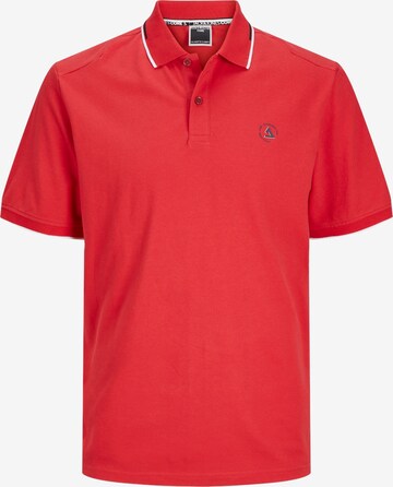 JACK & JONES Poloshirt 'HASS' in Rot: predná strana