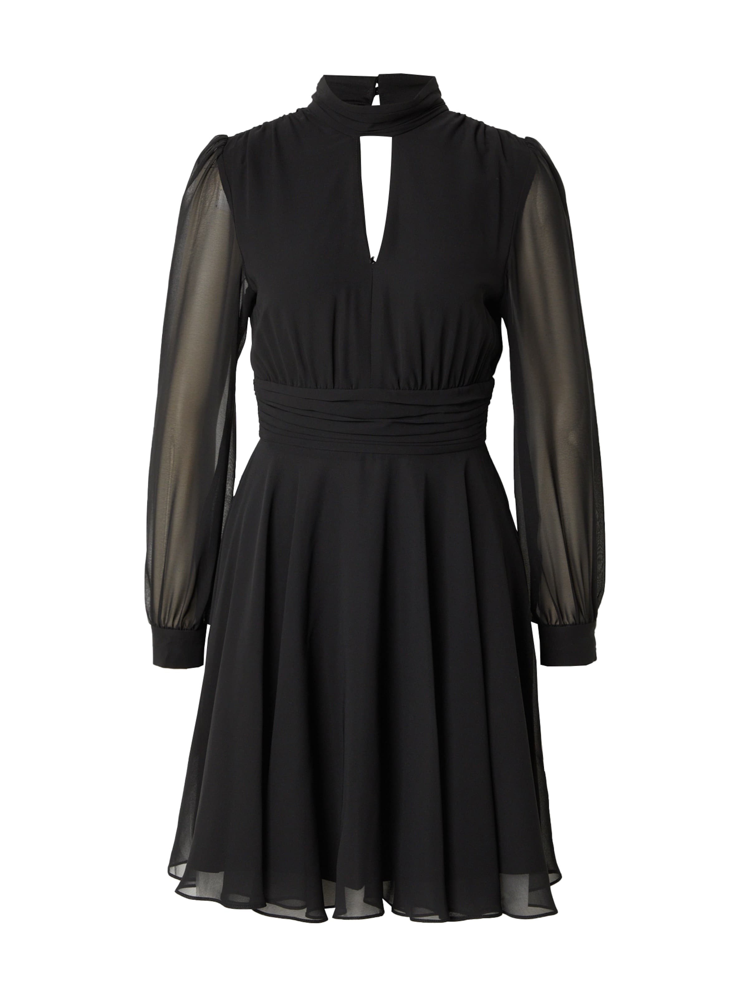 SWING Kleid in Schwarz: Vorderseite