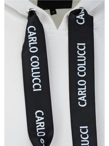 Sweat-shirt 'Gnoni' Carlo Colucci en blanc