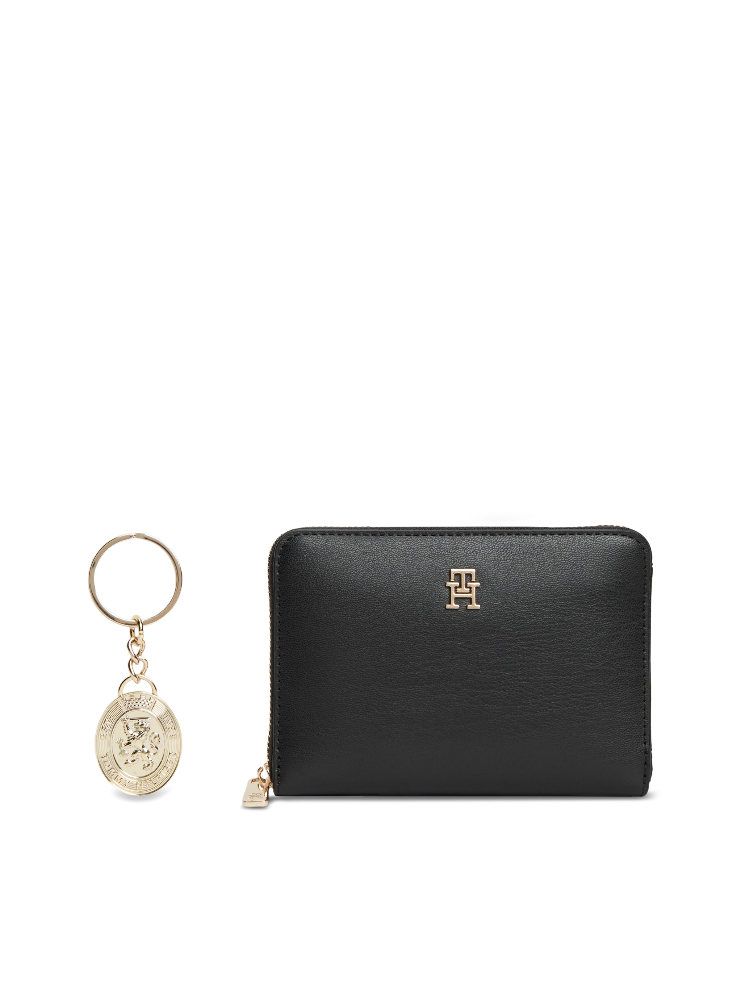 juoda TOMMY HILFIGER Piniginė: priekis