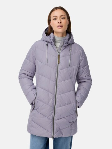 CAMEL ACTIVE Winter Jacket in Purple: front