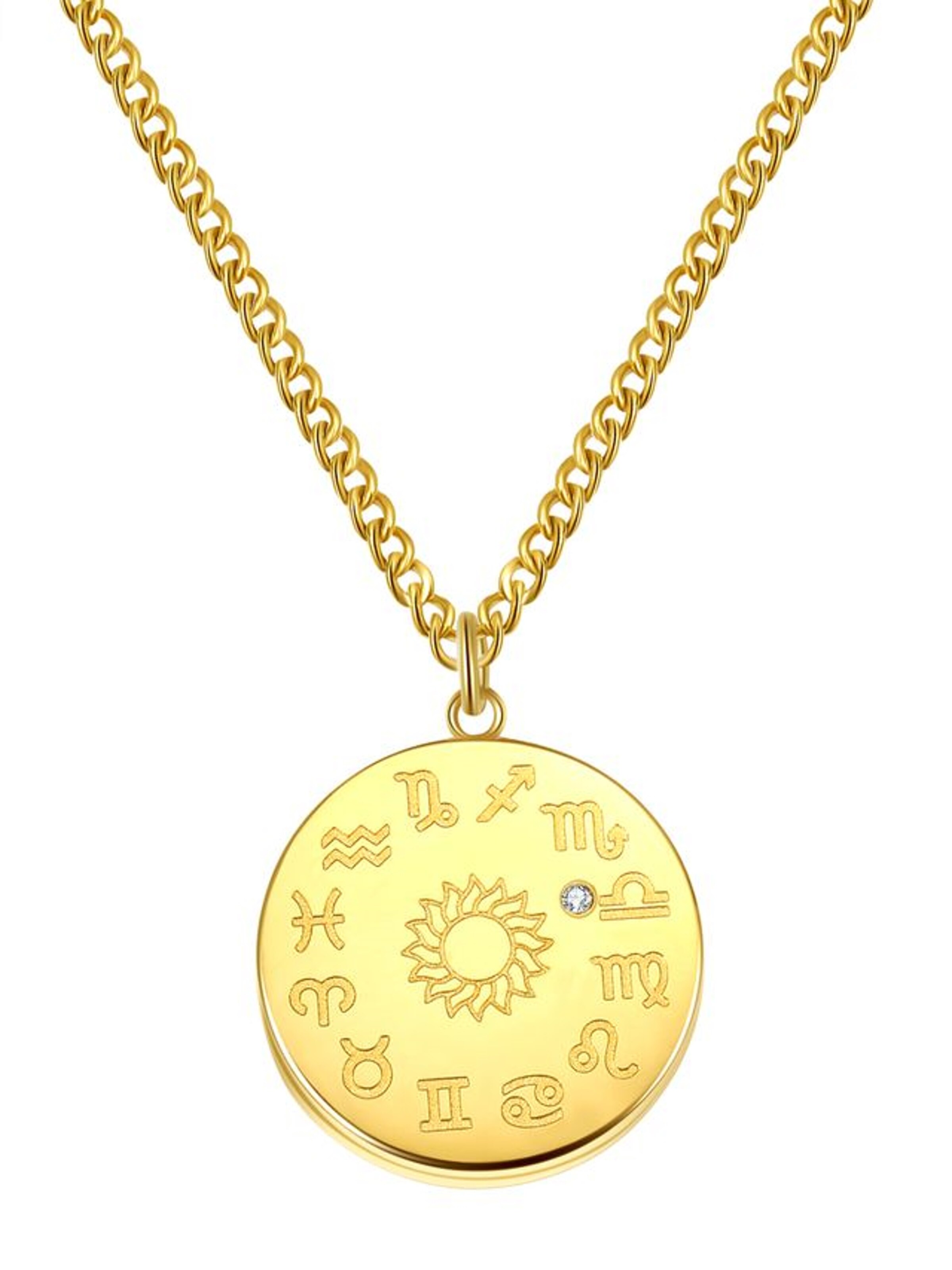 Hey Happiness Ketting 'Elegant Libra' in Goud