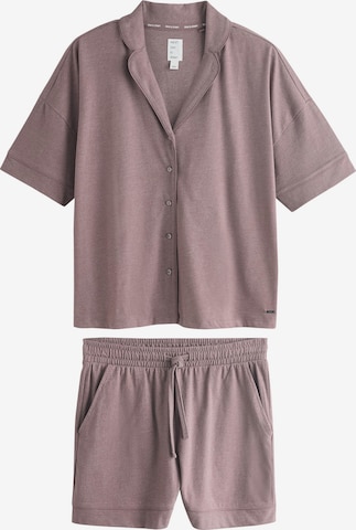 NextKratke hlače za spavanje - smeđa boja: prednji dio