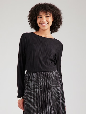 Hailys - Camiseta 'Pe44nelope' en negro: frente