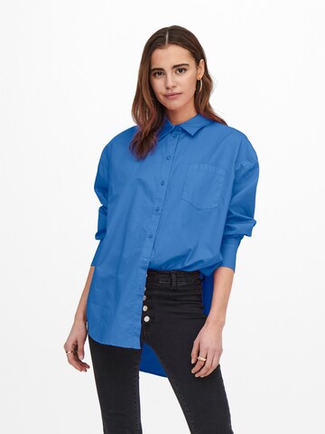 Camicia da donna 'Corina' di ONLY in blu: frontale